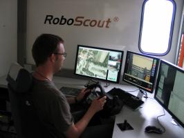 Photo of man in Command Post