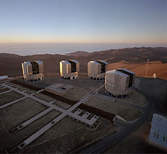 Photo of Very Large Telescope Array