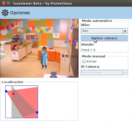 Figure 11. Parent client application.