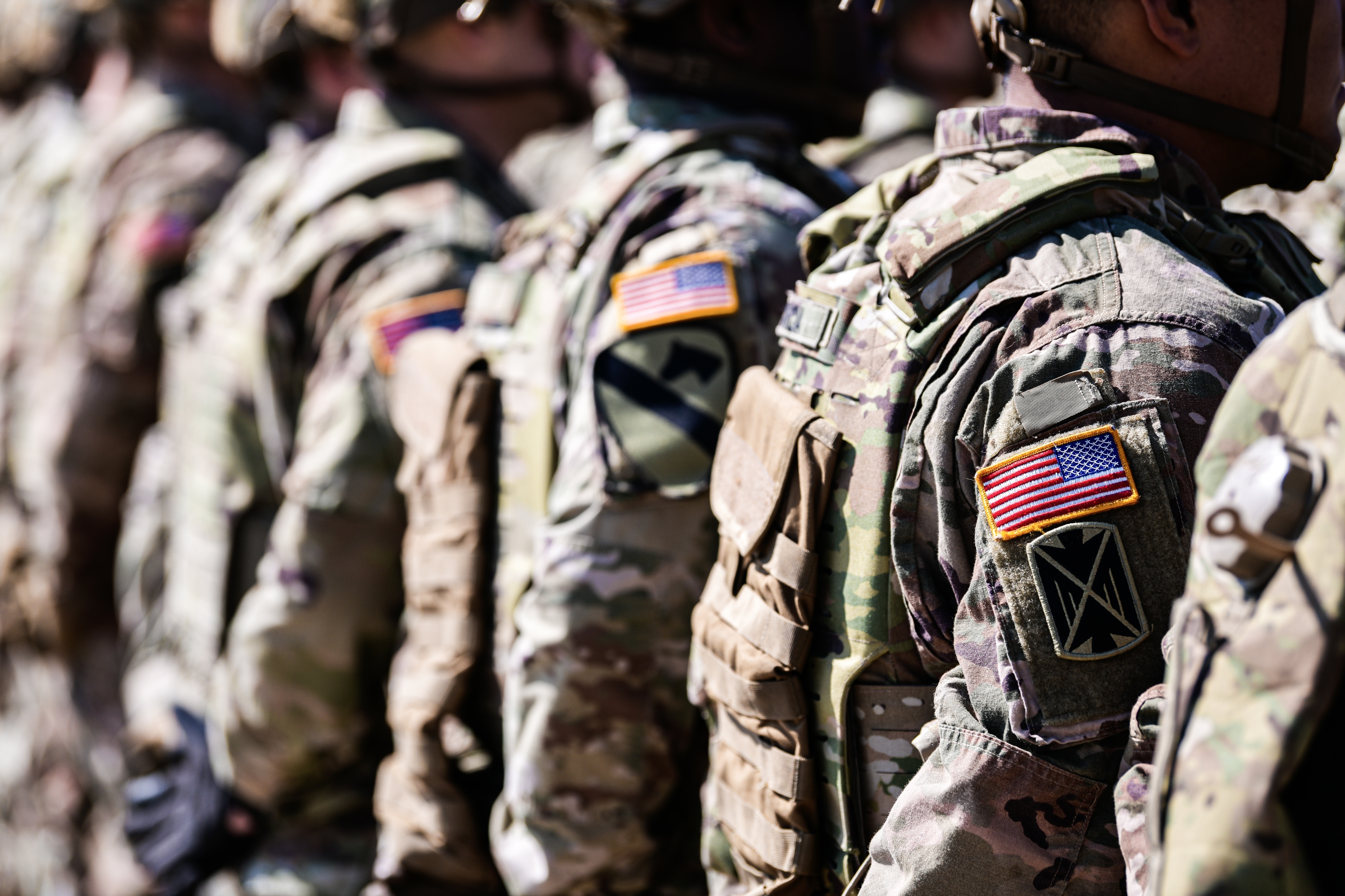 US Military soldiers