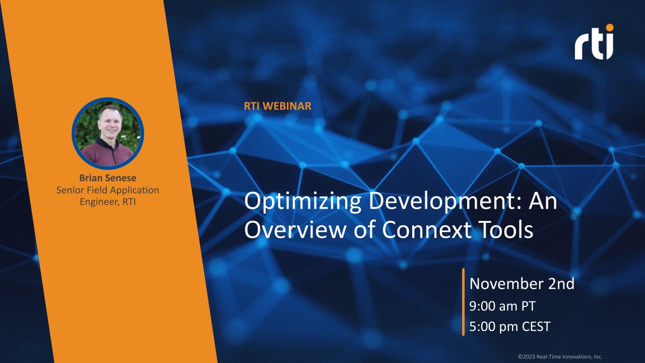 RTI Tools Webinar
