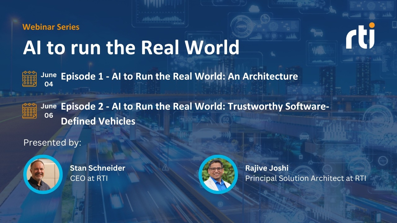 AI to run the Real World - Cover image