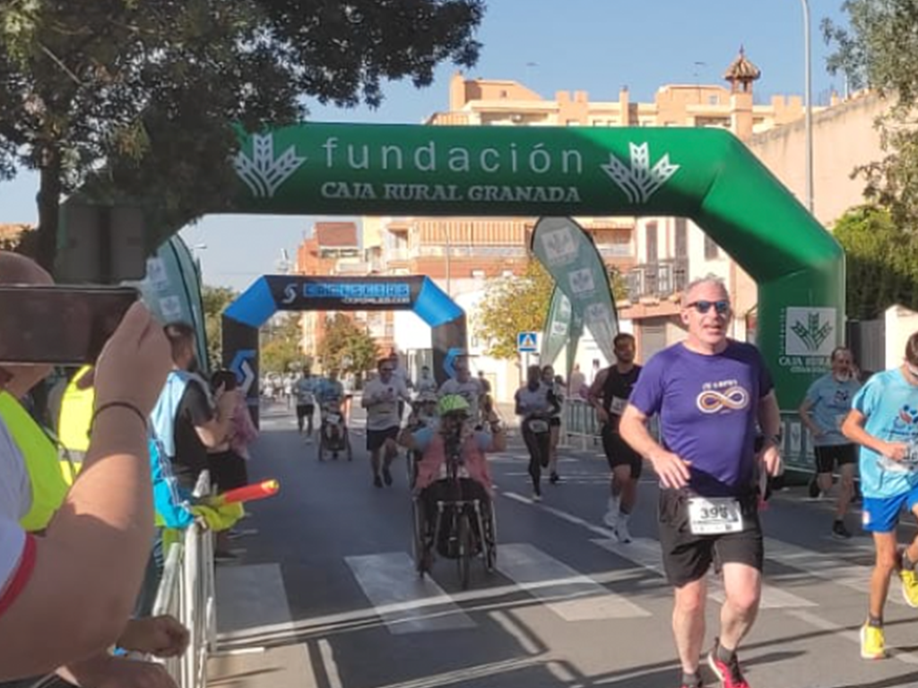 Running for ASPACE Granada while supporting RTI's annual Charity Walking Challenge