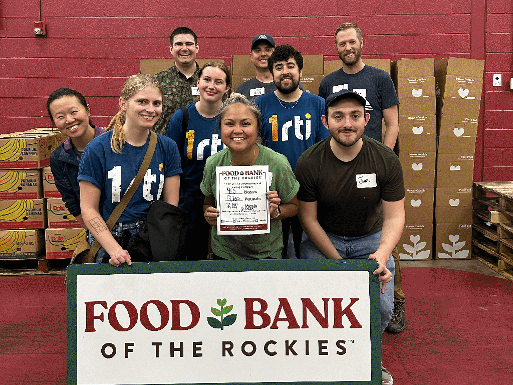 Our Denver-based volunteers sorted 9,750 lbs of food (7,881 meals) for Food Bank of the Rockies.