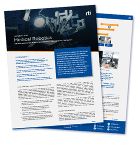 Medical Robotics Capability Brief