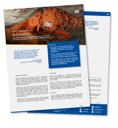 Komatsu Customer Snapshot