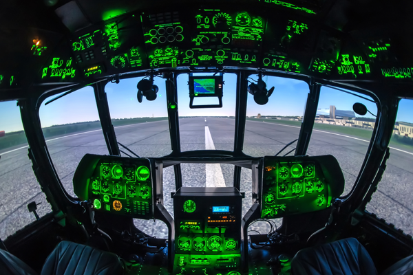 Cockpit-Simulation