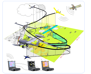 Schematic image of the ATLANTIDA experimental setup