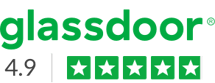 Glassdoor 4.9 Star Rating