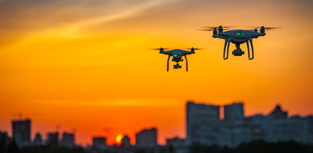 DDS and Drones: Scalability, Safety and Security in the Sky