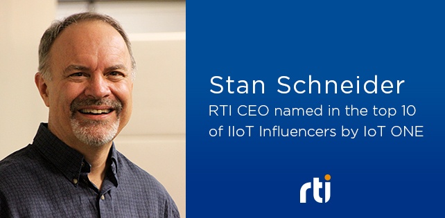 Stan Schneider Named Top IIoT Influencer